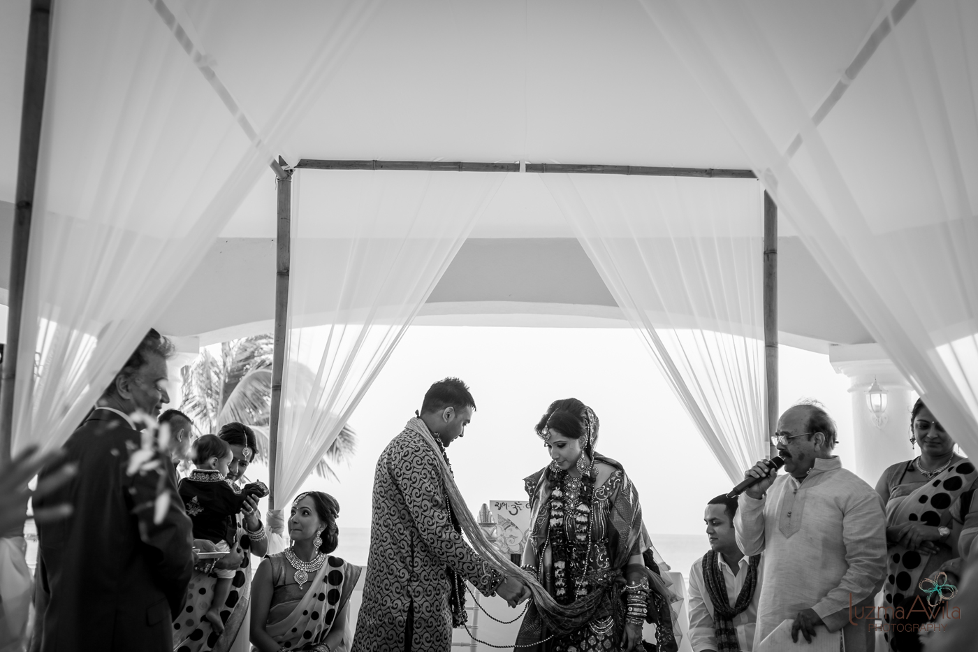 cancun hindu wedding photography